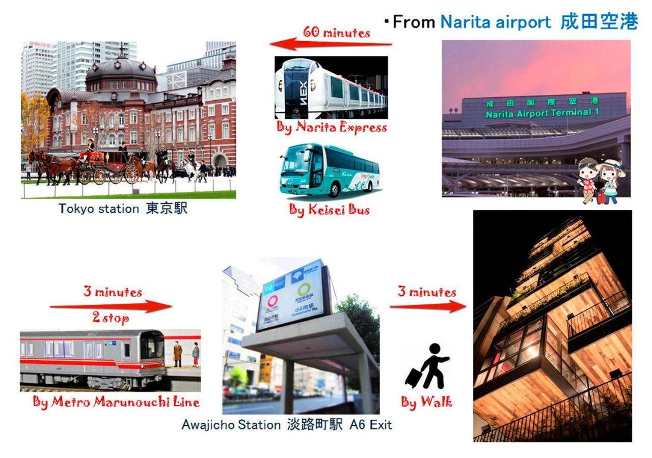 Bnb+ Kanda Präfektur Tokio Exterior foto
