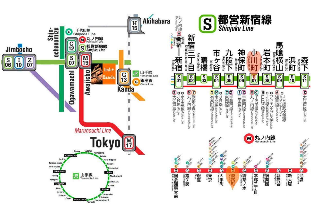 Bnb+ Kanda Präfektur Tokio Exterior foto